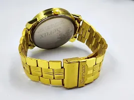 Trendy Golden Analog Watch for Men-thumb3