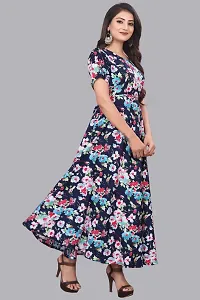 Fancy Crepe Ethnic Gowns For Women-thumb1