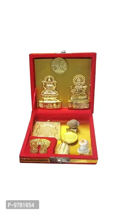 Kuber Dhan Laxmi Varsha Yantra Box Kit for Puja Worship Mandir.