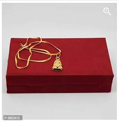 Shri Hanuman Chalisa Yantra Locket Kawach with gold plated chain.