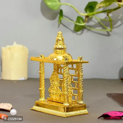 Haridwar Divine Decorative Laxmi Ganesh Mandir for Mandir Pooja or Home Decoration/Vastu/Gifts Decorative Showpiece-thumb2