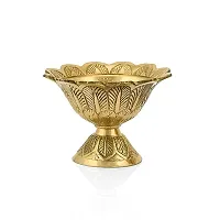 Haridwar Divine Puja Home Decor Brass Diwali Devdas Deepak Diya Oil Lamp-thumb1