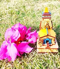 Haridwar Divine Decorative Wooden Shri Kedarnath Temple || Hand Crafted Wooden Temple || Wooden Miniature Mandir-thumb3