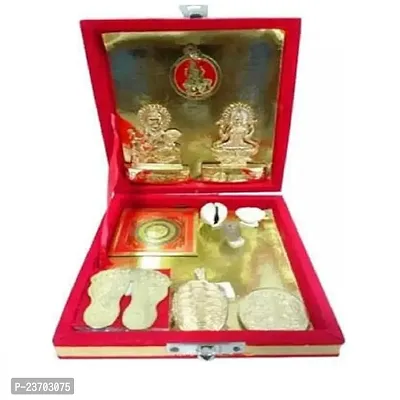 Haridwar Divine Shri Kuber and Laxmi Varsha Yantra Set Religious Box Set Kuber Dhan Laxmi Varsha Yantra