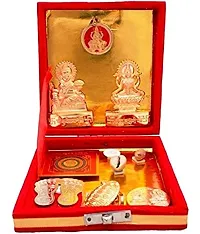 Haridwar Divine Shri Kuber and Laxmi Varsha Yantra Set Religious Box Set Kuber Dhan Laxmi Varsha Yantra-thumb1