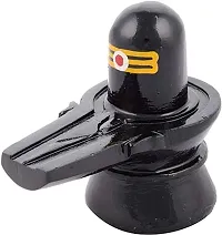 Haridwar  divine MITTRA Shivling Figurine,  Black, 1 Piece tilak Shiv ling best qulity-thumb2