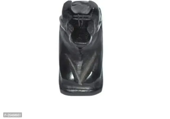 Haridwar Divine Black  Nandi of Shiv Linga/Bull for Shiv Idol/Nandi Idol for Good Luck and Prosperity-thumb3