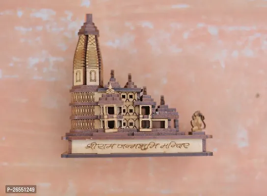 HaridwarDivine Wooden Raplica of Shree Ram Mandir Ayodhya 3D Model