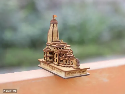 HaridwarDivine Wooden Raplica of Shree Ram Mandir Ayodhya 3D Model-thumb4