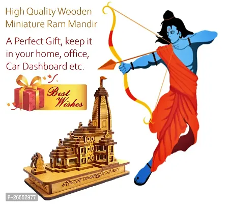 HaridwarDivine Wooden Raplica of Shree Ram Mandir Ayodhya 3D Model-thumb5