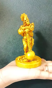 Haridwar Divine Bahubali Hanuman Idol Home Deacute;cor Item Hanuman Murti Statue for Gift (Pack-1) Height -4.5 Inch-thumb1