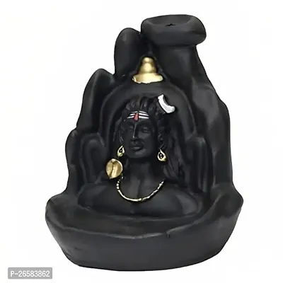 Haridwar Divine Adiyogi, Mahadev, Shiv Shankara Backflow Cone Incense Holder Decorative Showpiece  Smoke Backflow Scented Cone Incenses-thumb3