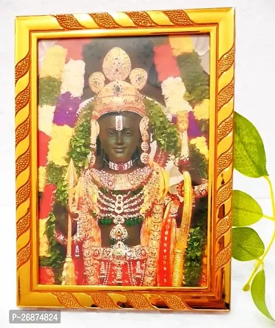 Haridwar Divine Lord Shree  Ram Lalla  idol/Photo Frame Religious Murti for Worship/Pooja  Showpiece for Home Decor.Ram Shri Ram Mandir Photo, Ayodhya wale, Gift item