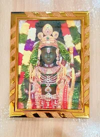 Haridwar Divine Lord  Shree Ram  Lalla Photo Frame Religious Murti for Worship/Pooja  Showpiece for Home Decor. Shri Ram Mandir Photo, Ayodhya wale, Gift item-thumb4