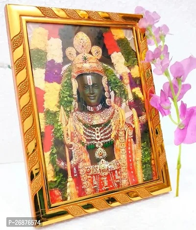 Haridwar Divine Ram Lalla Photo Frame Painting Wall Hanging home decor for Wall, Living/Bed Room,-thumb5