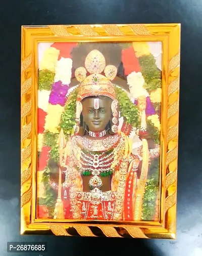 Haridwar Divine Ram Lalla idol/Photo Frame Religious Murti for Worship/Pooja