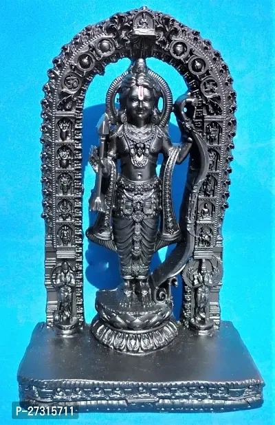 Polyresin Material Ram Lalla Statue Is  Making it a Perfect Representation For Worship Or Decoration.-thumb0