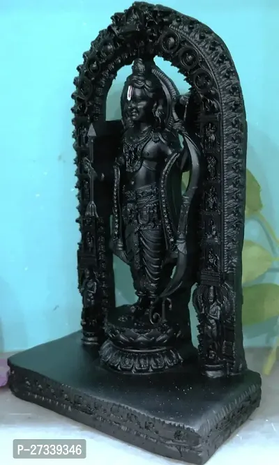 Lord Ram Lalla Statue In Black Colour Ram Mandir Ayodhya  Decorate Living Room Home Tample Also.-thumb0