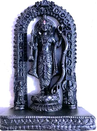 Lord Ram Lalla Statue In Black Colour Ram Mandir Ayodhya  Decorate Living Room Home Tample Also.-thumb1