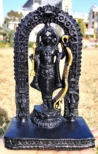 Polyresin Made Ram Lalla Statue In Black Colour. Ram Lalla Comes To Positive Energy .-thumb2