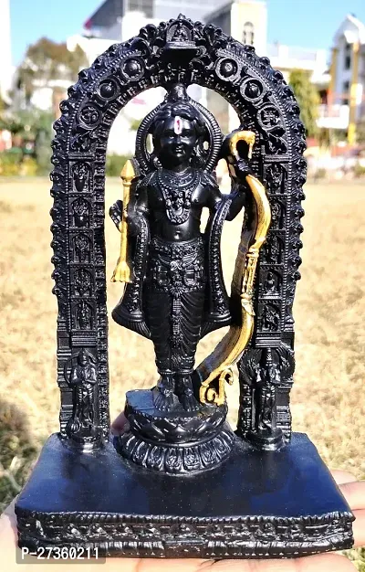 Polyresin Made Ram Lalla Statue In Black Colour. Ram Lalla Comes To Positive Energy .-thumb3