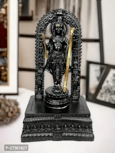 Lord Ram Lalla Statue  Ram Janambhumi  With Made Of Polyresin Material Perfect Representation for Worship or Decoration.