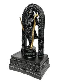 Shree Idol Ram Lalla Statue  With In Made Of Good Quality Fine Polyresin Material With In Black Colour To Decorate And Showpiece.-thumb1