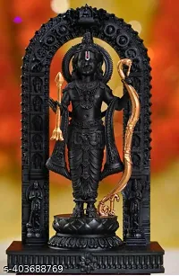 Shree Ram Lalla Murti for Car Dashboard Ayodhya Mandir Ramlalla Temple combo-thumb1