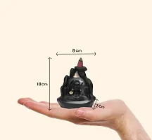 Haridwar Divine Adiyogi Shiva Smoke Fountain With 100 Backflow Cones-thumb1