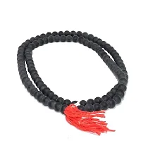 HARIDWAR DIVINE  Vaijanti Mala With  Shaligram mala Hand-Tied Knots Between Each Bead for Pooja, Astrology-thumb2