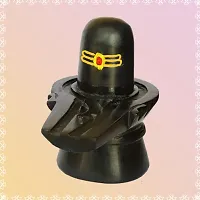 Shivling Idol Handcrafted  Hand Painted With Tilak  1 PC-thumb2