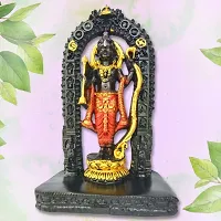 Religious Polyresin Ayodhya Ram Lalla Religious Statue (7 Inch)-thumb1