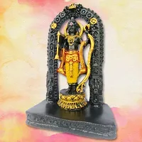 Religious Polyresin Ayodhya Ram Lalla Religious Statue (7 Inch)-thumb1