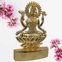 HARIDWAR DIVINE Laxmi Statue Laxmi Mata  Idols for Home Office Deacute;cor Ganesh Laxmi Metal  showpiece Gift for Birthday Wedding Festivals-thumb1