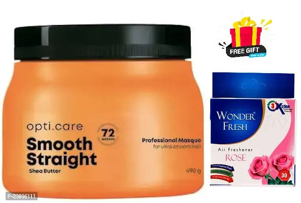 Smooth Straight Masque  Free- Wonder Fresh Rose Air Freshner