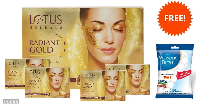 Louts Radiant Gold Facial KIt-1  Free Wonder fresh naphthalene balls