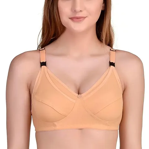 Stylish Polycotton Solid Bras For Women