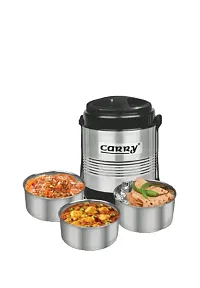 Classic 3 Stainless Steel Tiffin Box-thumb2