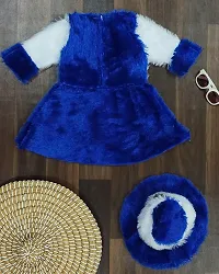 Baby Girl Fancy Frocks With Hat | Cute frocks For Baby | Trendynbsp;Girlsnbsp;Frocknbsp;|nbsp;Stylishnbsp;Frocknbsp;|-thumb1