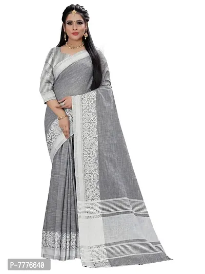 Banarasi Silk Blend Saree With Full Original Zari Work Saree With Blouse Piece (Design 06)