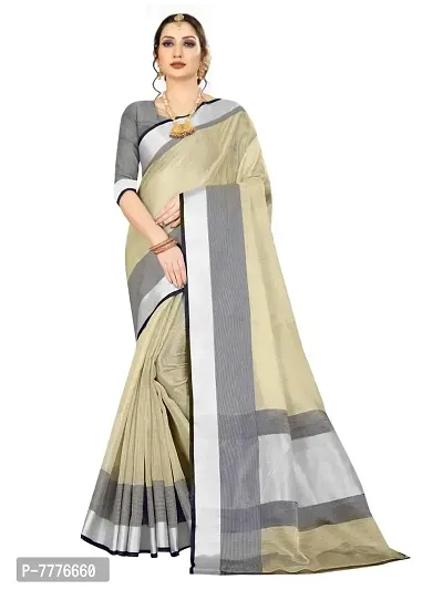 Banarasi Silk Blend Saree With Full Original Zari Work Saree With Blouse Piece (Design 13)