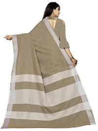 Women's Banarasi Silk Blend Saree With Blouse Piece (YDJSB98_Grey)-thumb2