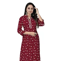 Classic Rayon Printed Kurtis for Women-thumb3