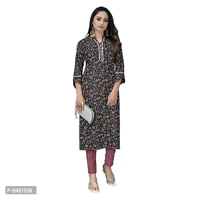 Classic Rayon Printed Kurtis for Women