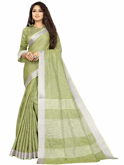 Vastra Silk blend saree with full original zari butta saree for woman
