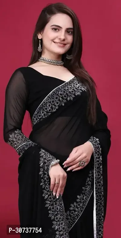 Trendy Saree with Blouse for Women-thumb0