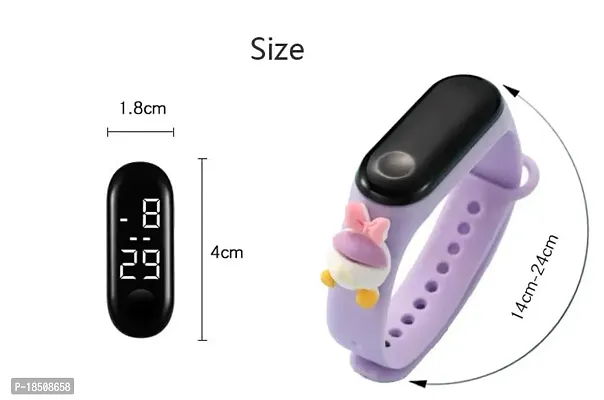 cartoon  Character Digital LED Dial Kids Wristband For Boys  Girls-thumb2