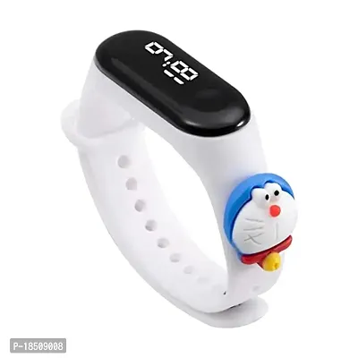 boys   girls cartoon super heroes  sweet funny led watch band(white )