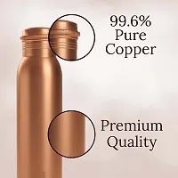 Pure Copper Bottle for Drinking Water Leak Proof and Joint Less 1000 ml Bottle-thumb3
