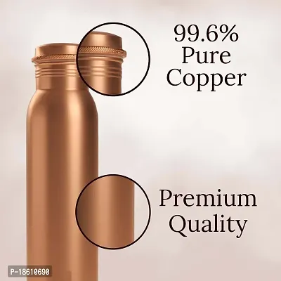 Pure Copper Bottle for Drinking Water Leak Proof and Joint Less 1000 ml Bottle-thumb4